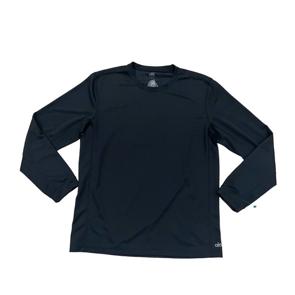 Diadora Men's Black Long Sleeve Shirt - Picture 1 of 5